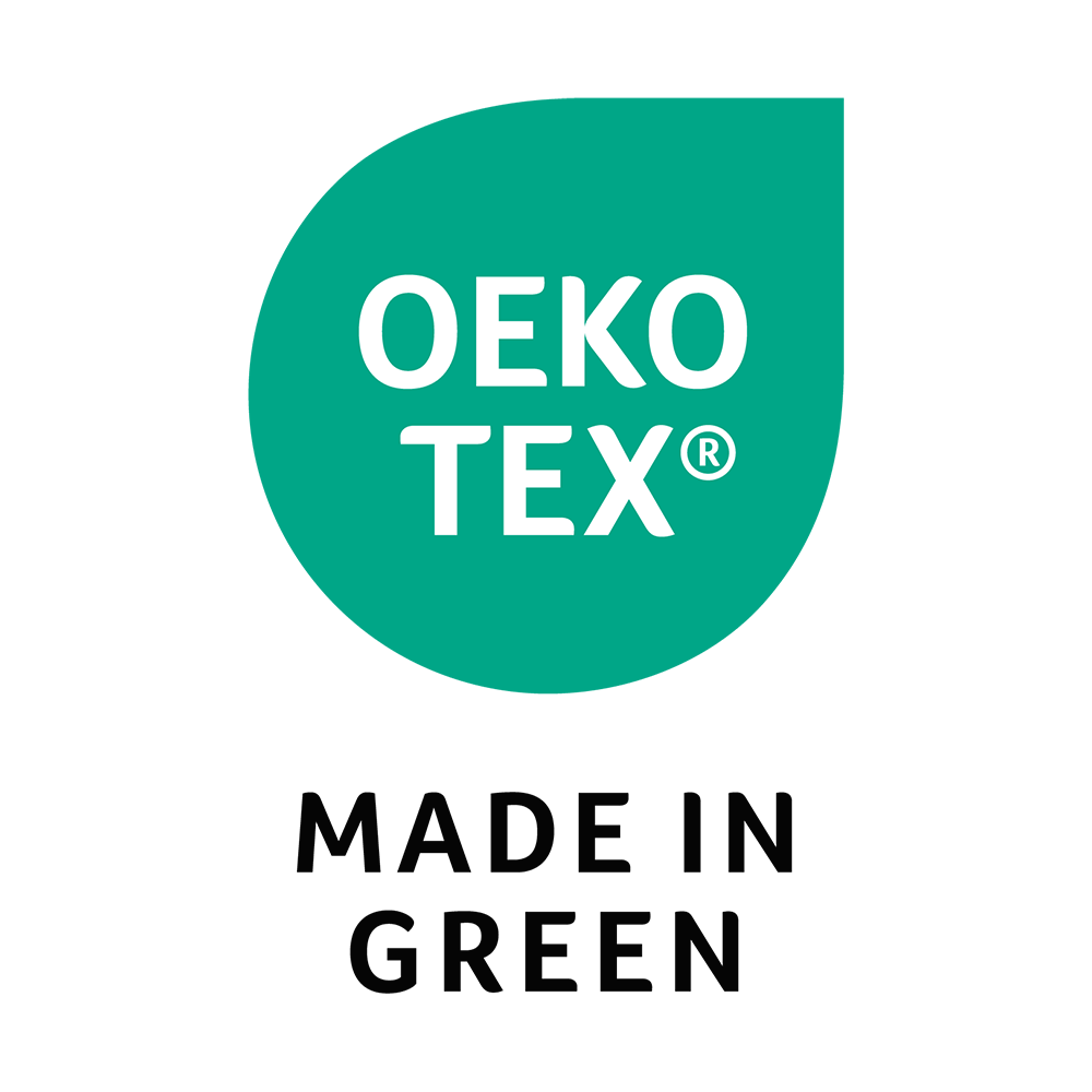 1000 by 1000 Okeo Tex made in green